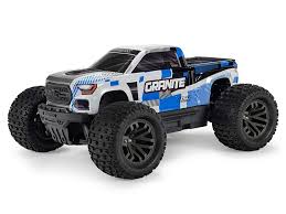 Arrma 1/10 GRANITE 223S DSC 4X4 RTR Brushless Monster Truck, Blue - ARA4302V4T1