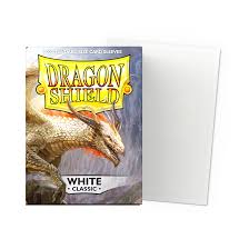Dragon Shield Sleeves- White  Classic