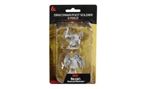 D & D Nolzur's Marvelous Miniatures - Draconian Foot Solider & Mage