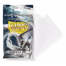 Dragon Shield  100 Perfect fit inner card sleeves Clear
