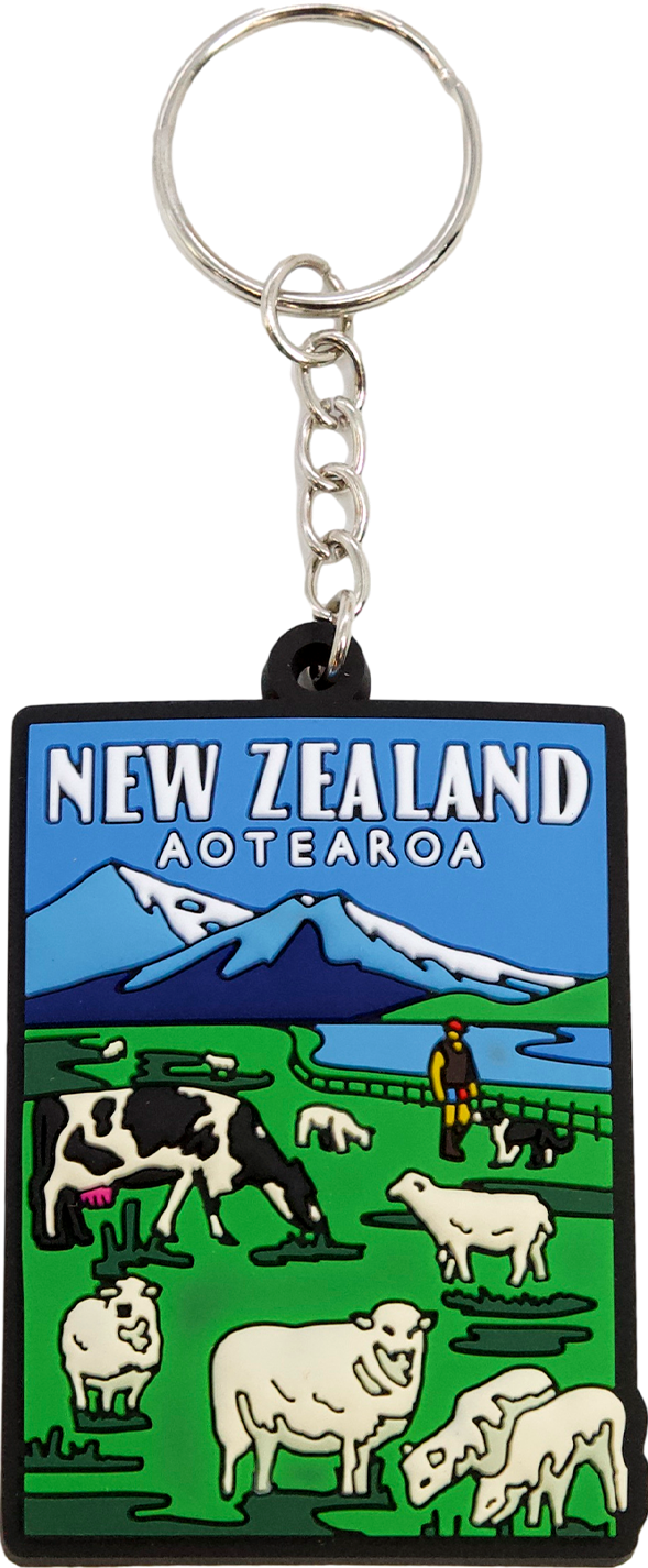 Keyring - Silicone Farm