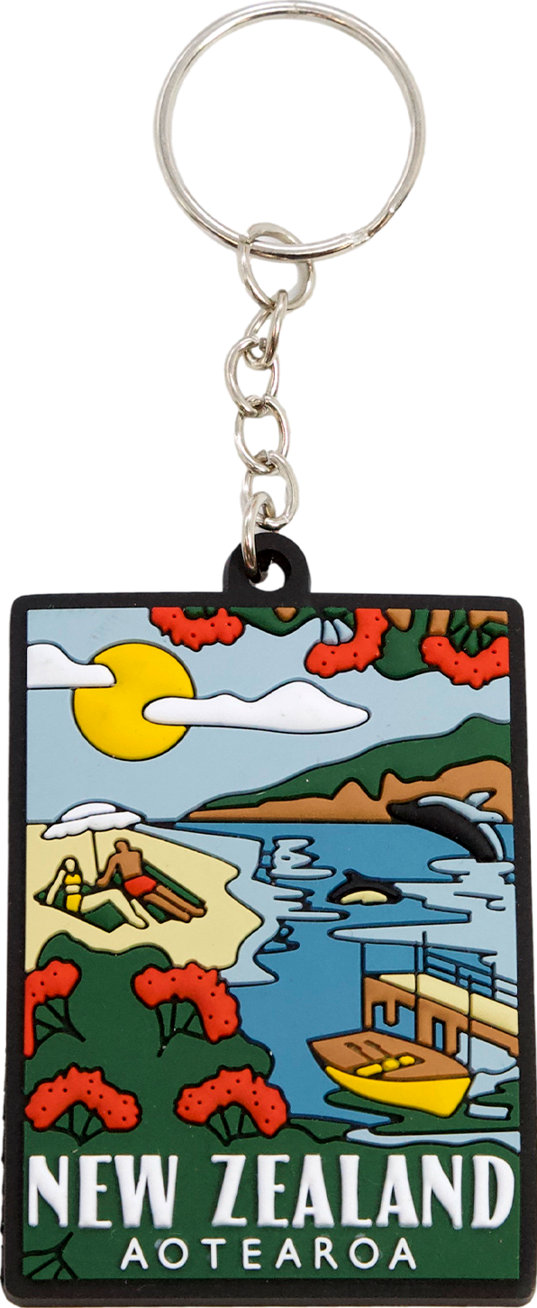 Keyring - Silicone Beach