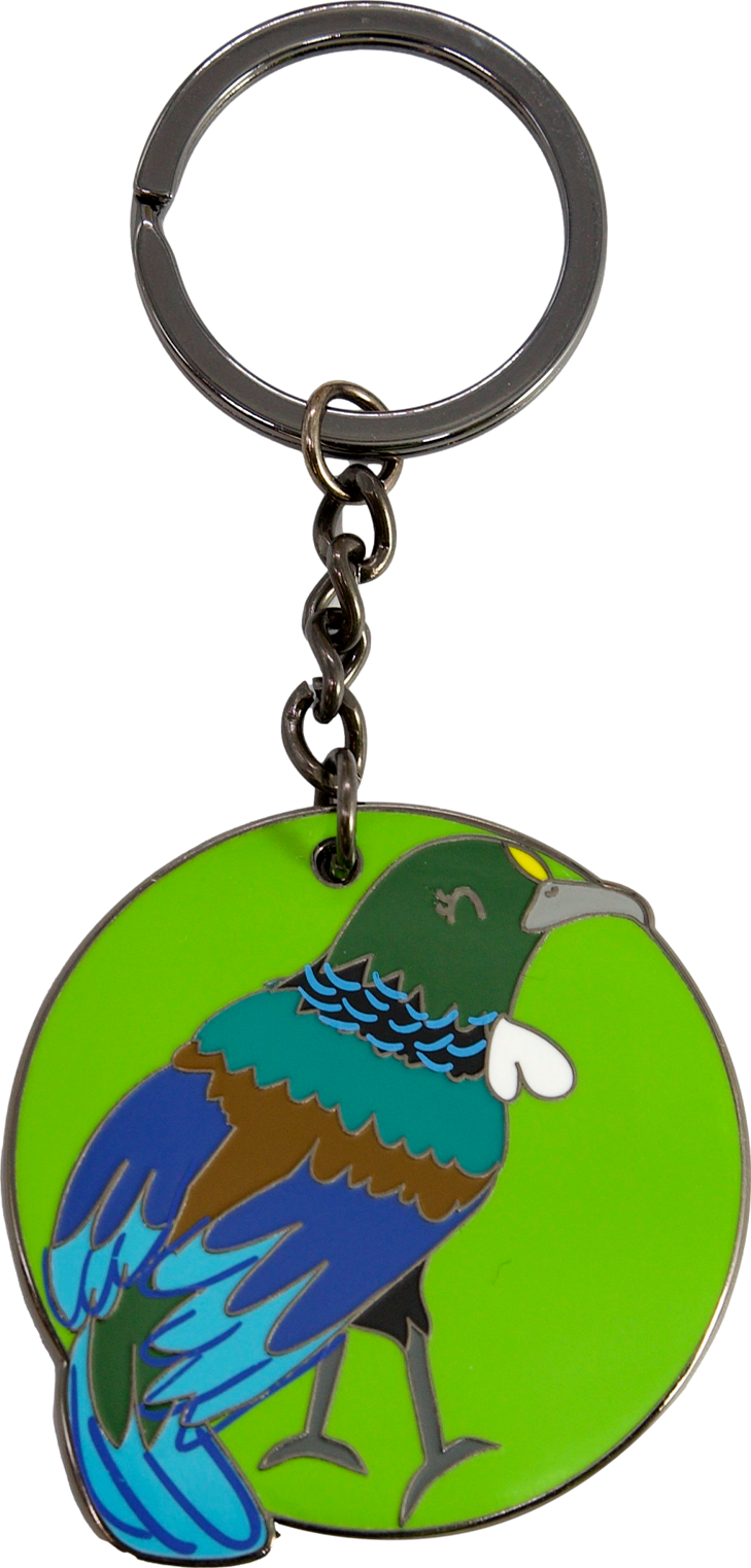 Keyring - Enamel Tui