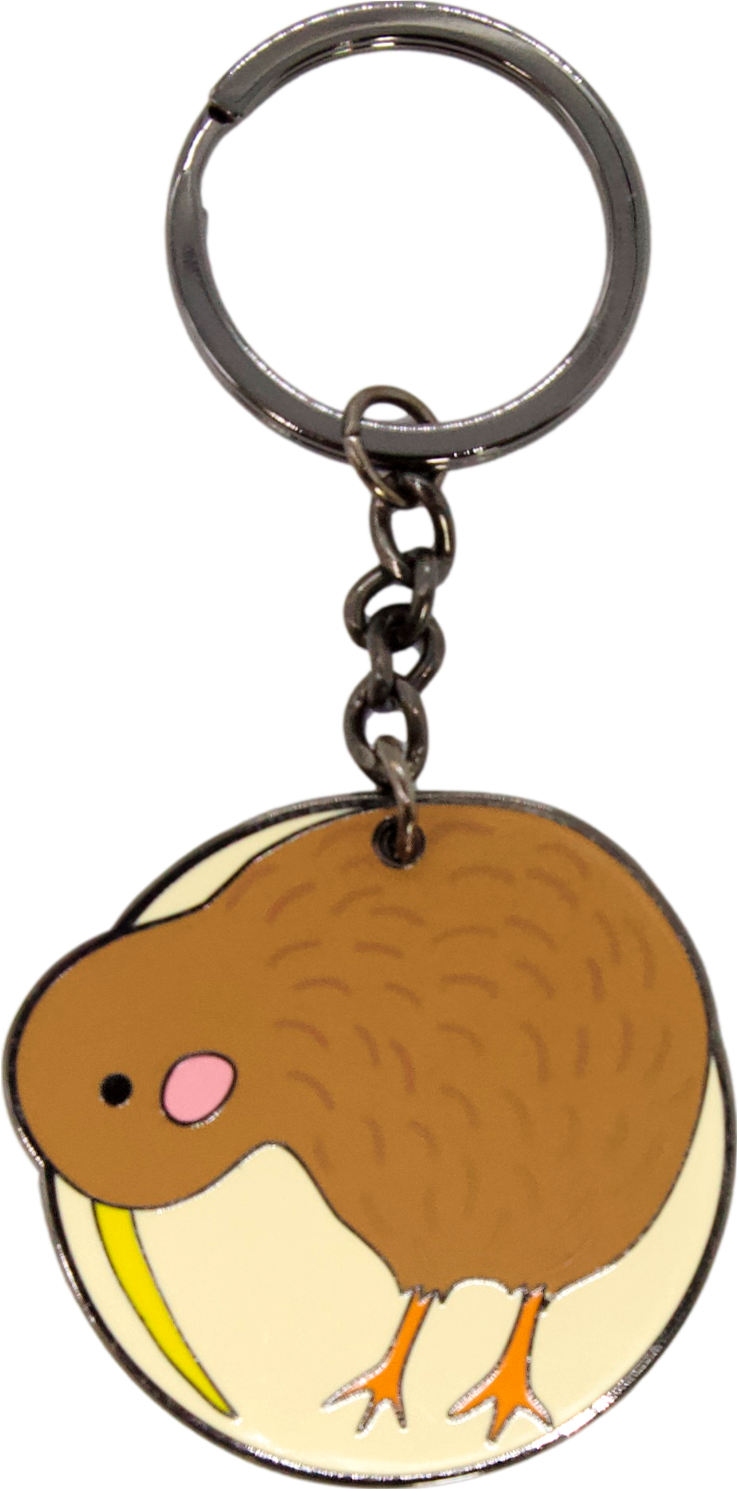 Keyring - Enamel Kiwi