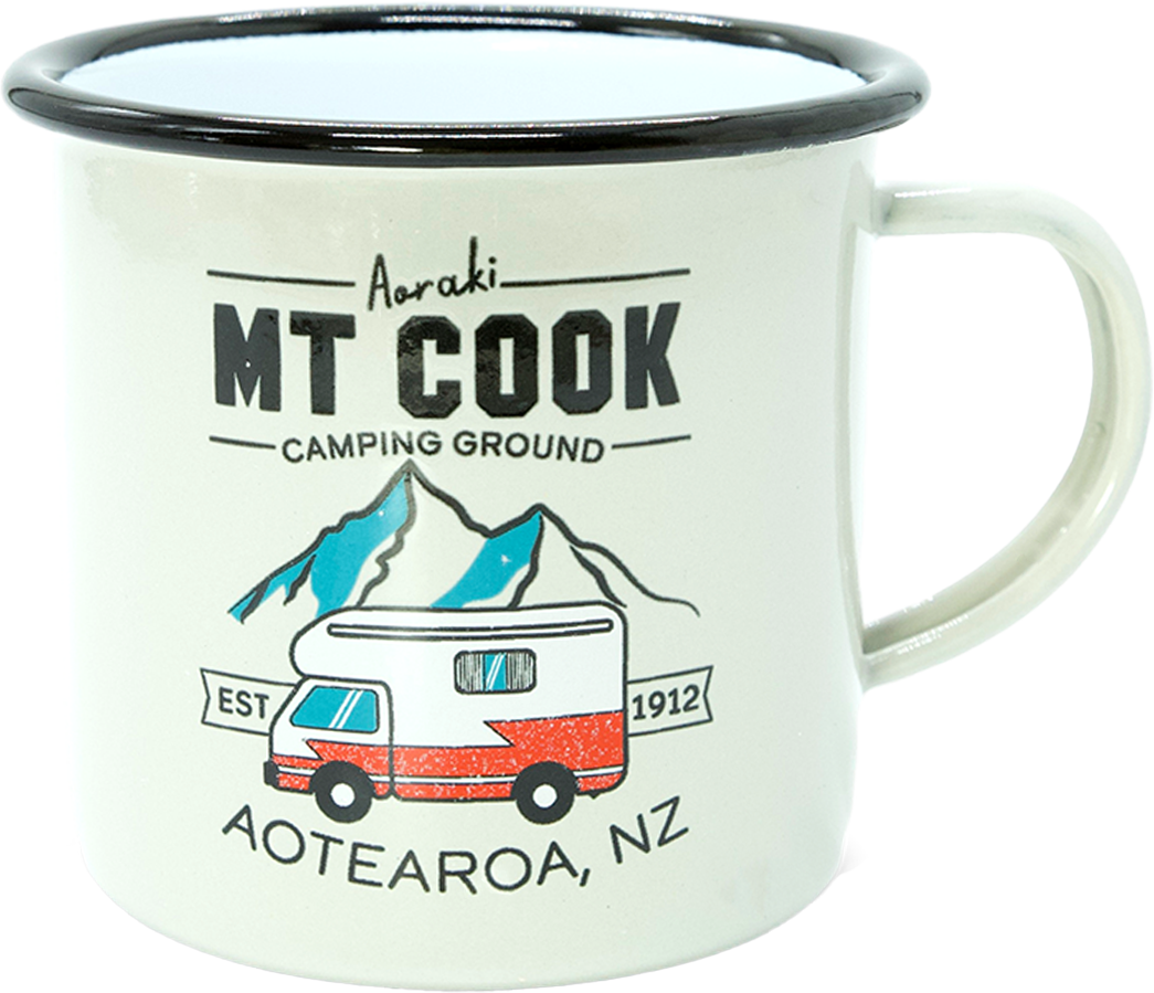 Enamel Mug Small - Mt Cook