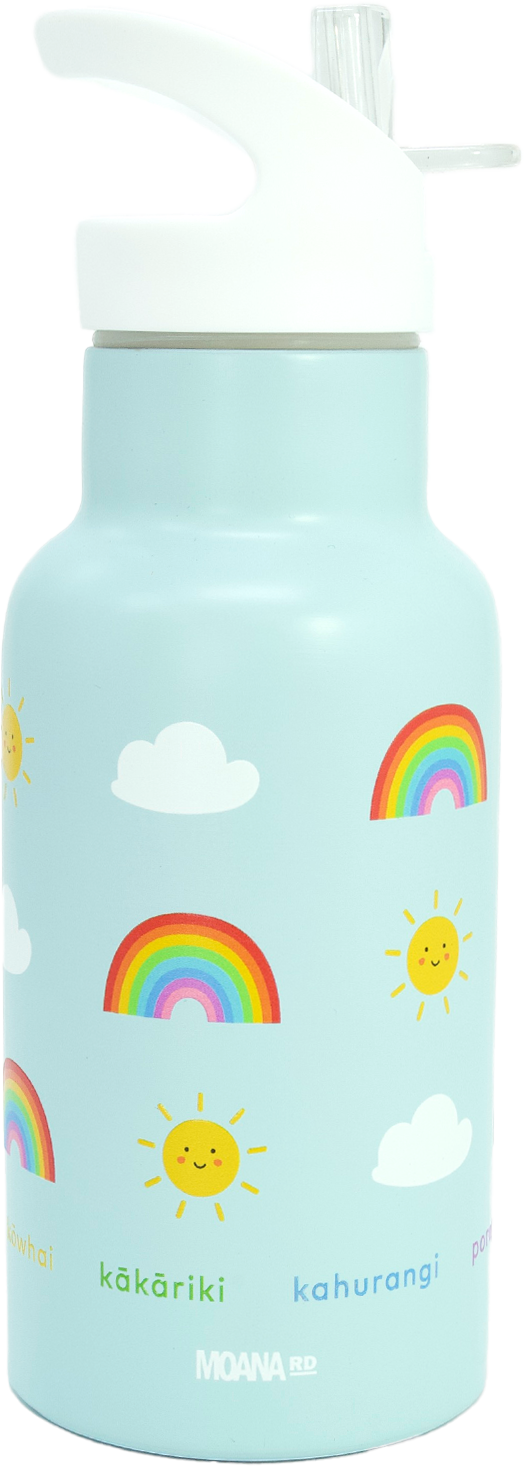 Drink Bottle 350ml - Kids Rainbow