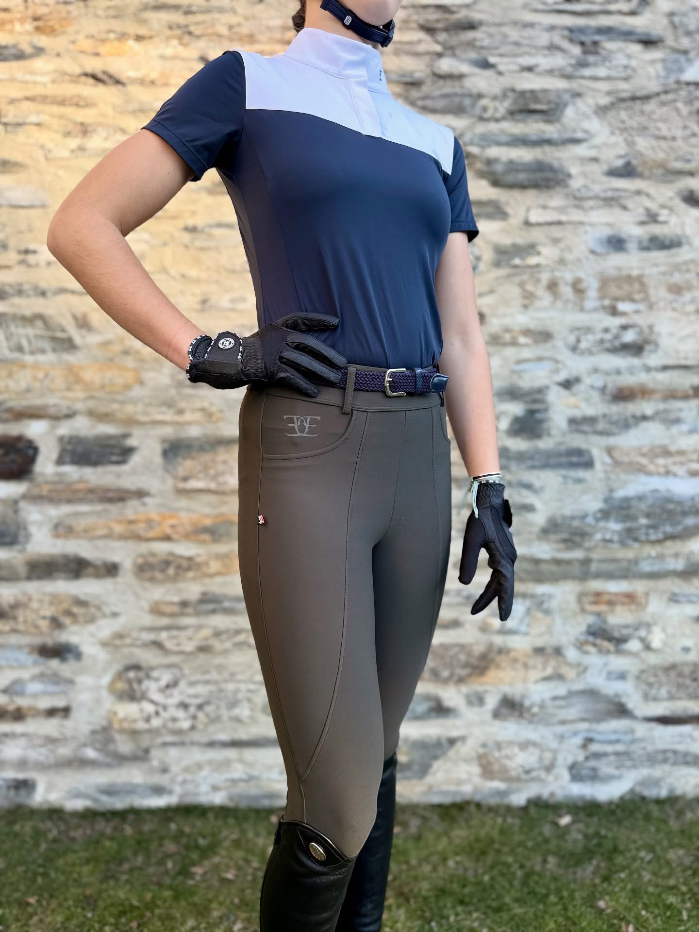 Equus Elite Performance Tights Hunter Green M