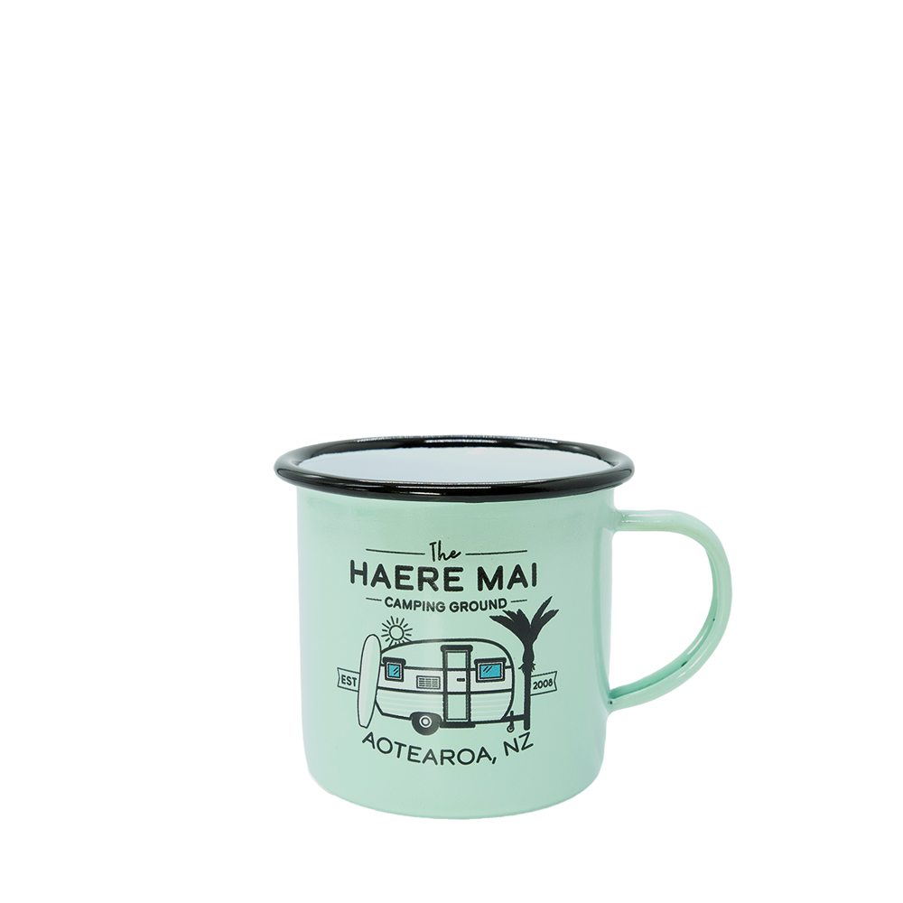 Enamel Mug Small - Haere Mai
