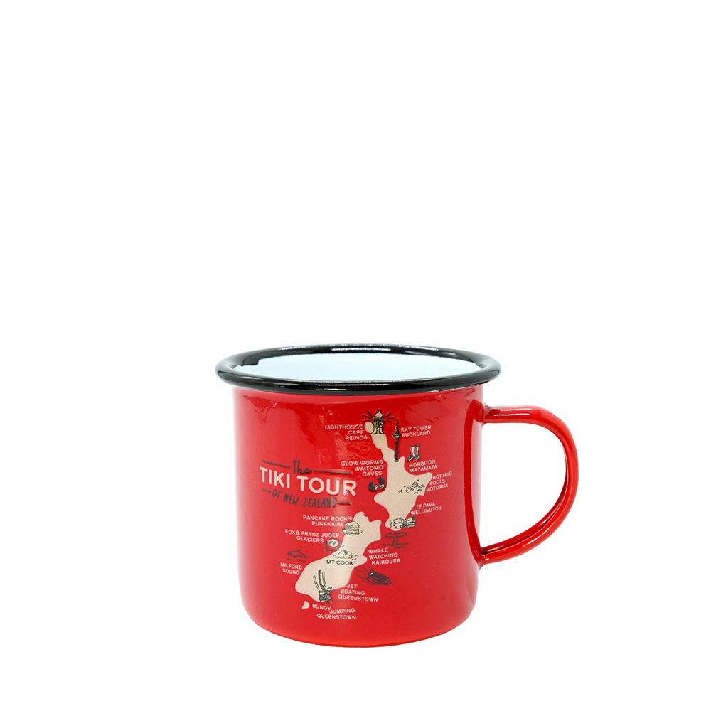 Enamel Mug Small - Tiki Tour