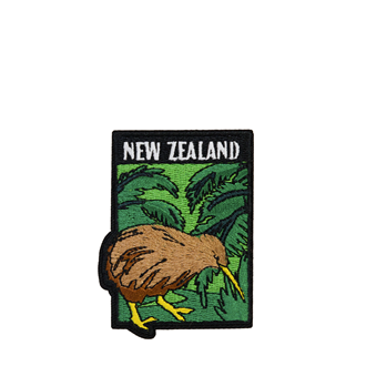 Iron-on Patch - NZ Kiwi