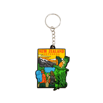 Keyring - Silicone Tramping