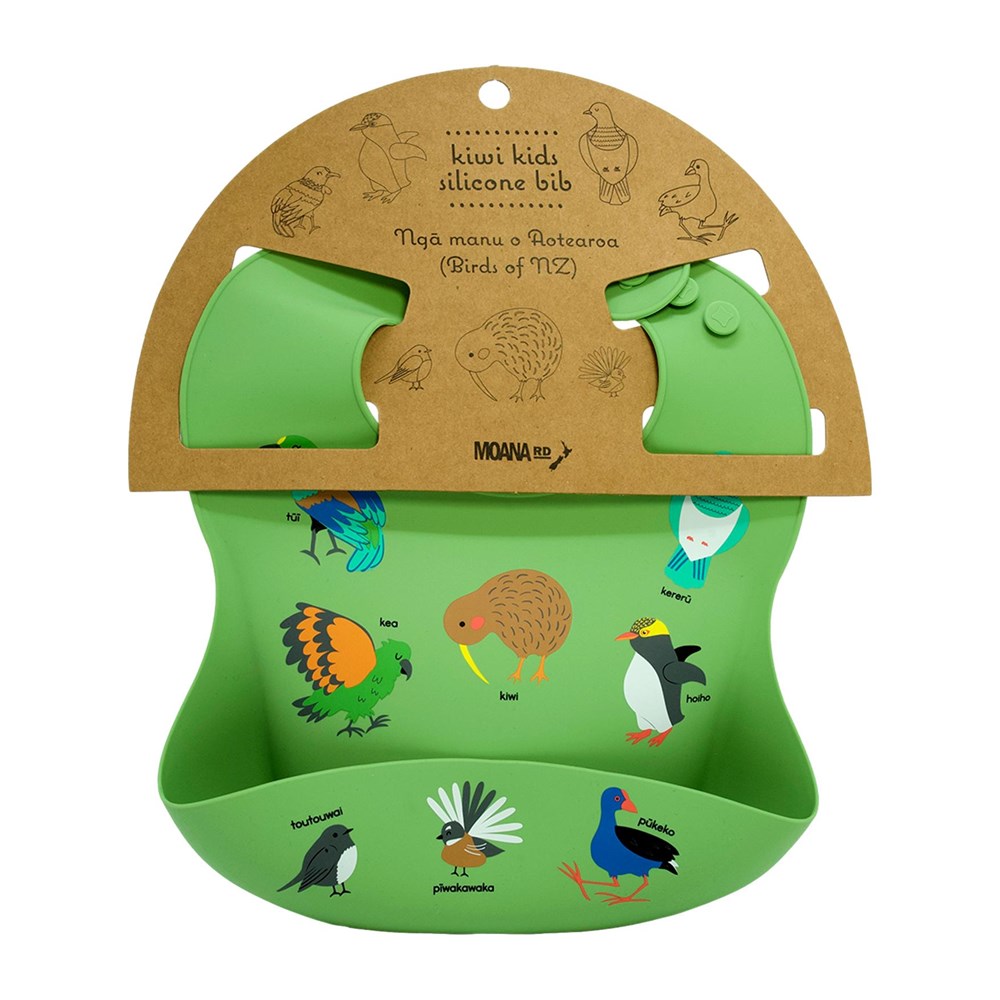 Silicone Bib - Green