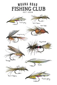 Tea Towel - Fly Fishing