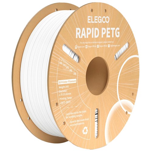 FILAMENT PETG RAPID WHT 1.75MM 1KG RL