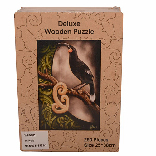 Deluxe Wooden Puzzle - Te Huia