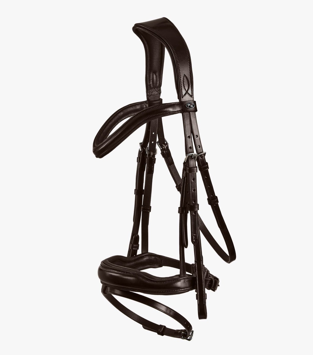 Premier Equine Rizzo Bridle Dark Brown XF