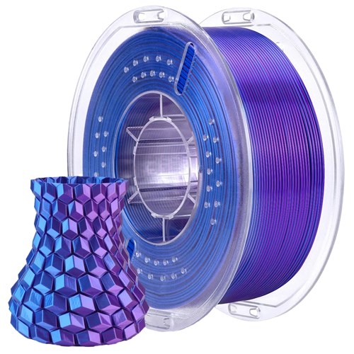 FILAMENT SILK-PLA BLU/PUR 1.75MM 1KG RL