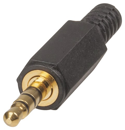 PLG LINE 3.5MM 4POLE GLD PLAST