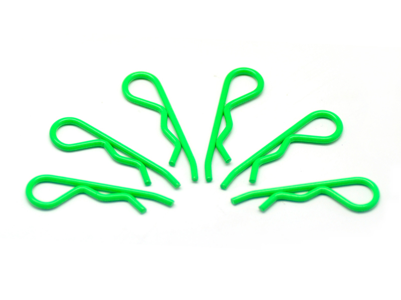 Arrowmax 1/8  Body Clip Fluorescent Green AM-103119