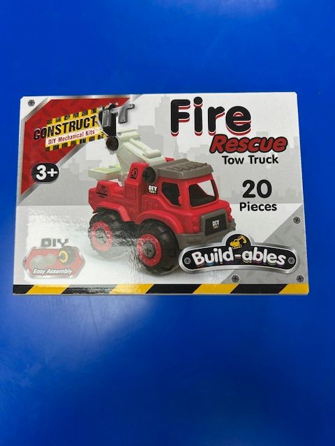Build-ables Fire Rescue Tow Truck 20 piece