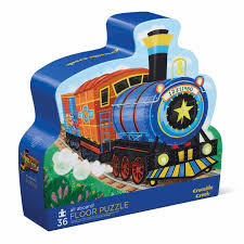 Crocodile Creek 36 piece puzzle - All Aboard!