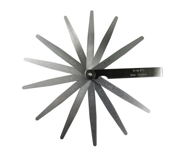 TOOL GAUGE FEELER METRIC 17PCE