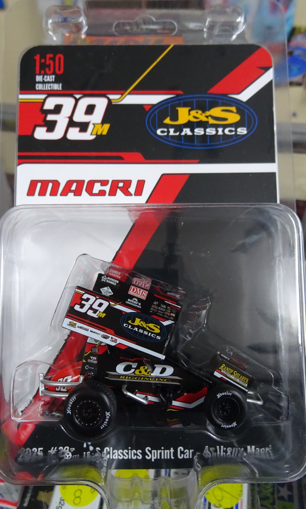 Acme 1:50  #39M  2025 C & D Rigging Sprint Car - Anthony MACRI