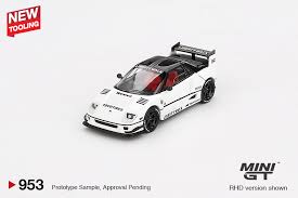 Mini GT 1:64 Mazda AZ-1 Liberty Walk LB40 2024 Tokyo Auto Salon White